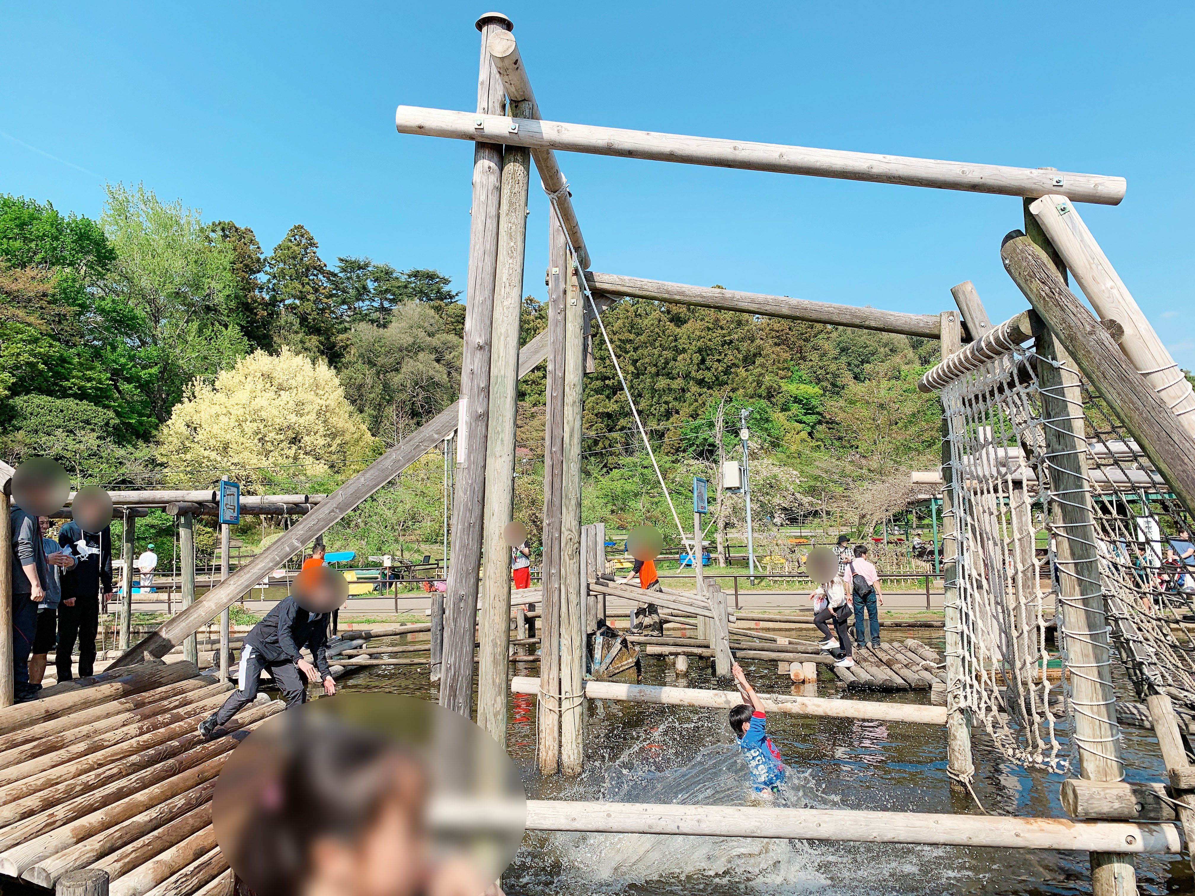 清水公園フィールドアスレチック 子供がみんな笑顔になる 野田市清水 Trieat