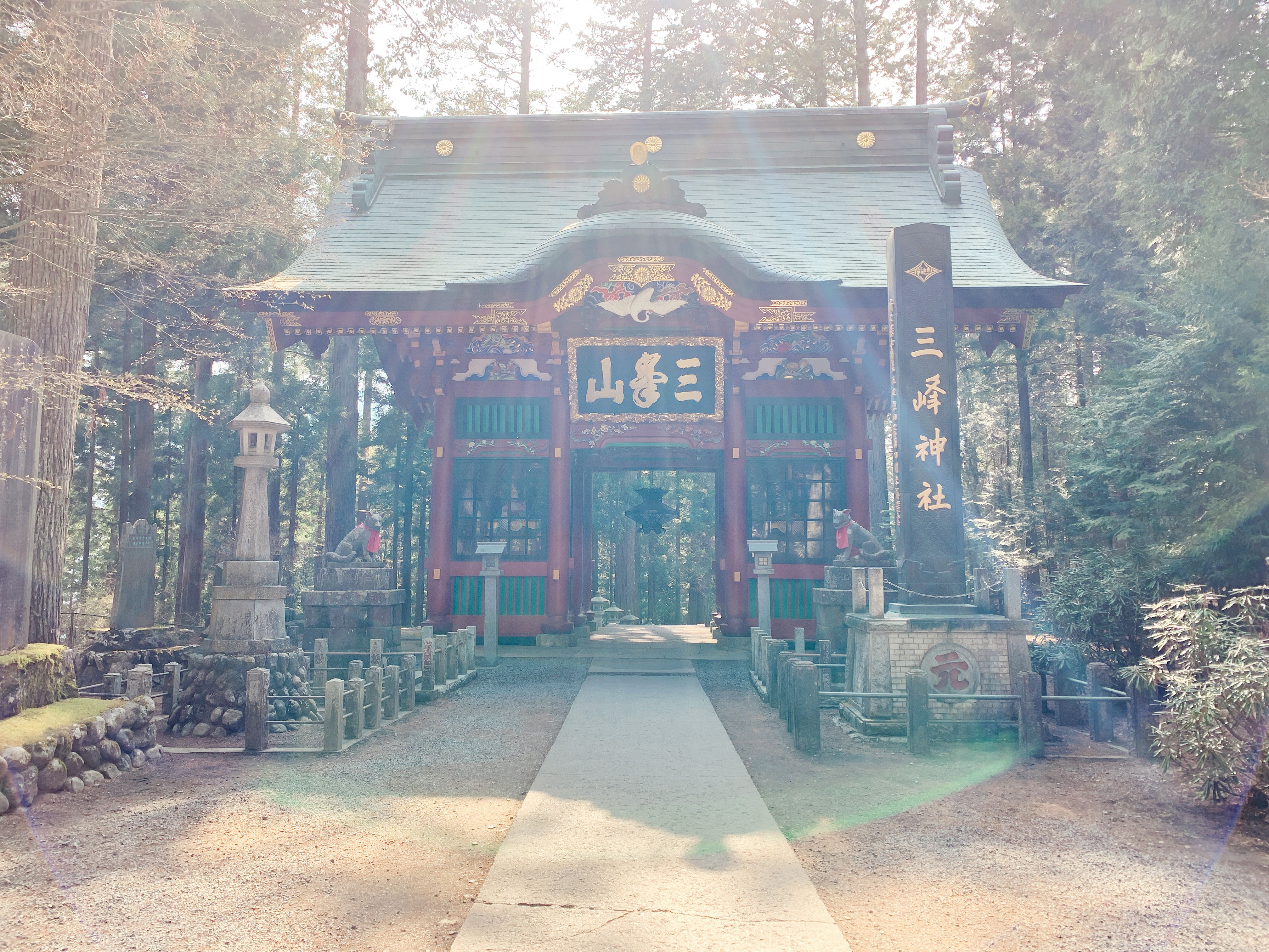 三 峯 神社 不思議 な 写真
